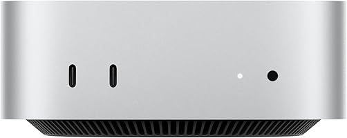 Apple 2024 Mac mini 12 コア CPU、16 コア GPU の M4 Pro チップ搭載デスクトップ コンピュータ: Apple Intelligence のために設計、24GBユニファイドメモリ、 512GBの SSD ストレージ、ギガビット Ethernet。iPhone や iPad との連係機能